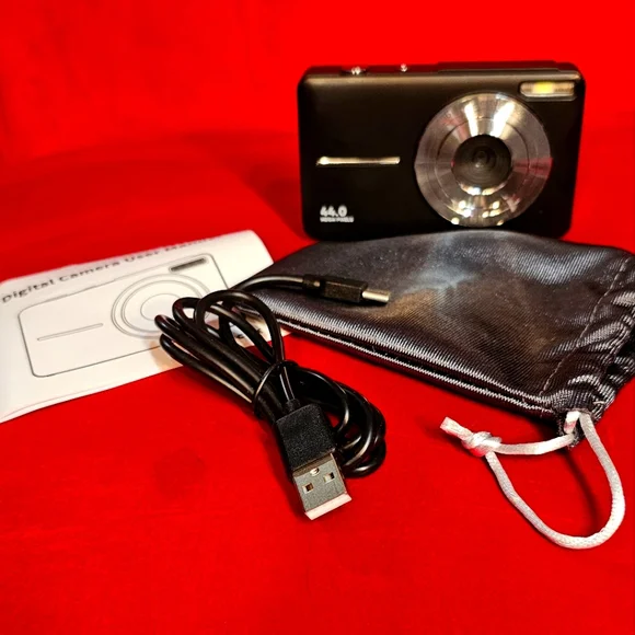 501 Digital Camera,FHD 1080P Digital Camera for Kids with 32GB SDCard Compact ♥ - Picture 2 of 16